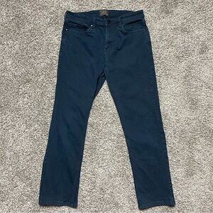 Jachs NY Traveler Stretch 5-Pocket Straight Fit Twill Pants Navy 32/30